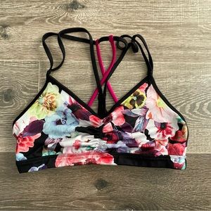 Old Navy floral sports bra